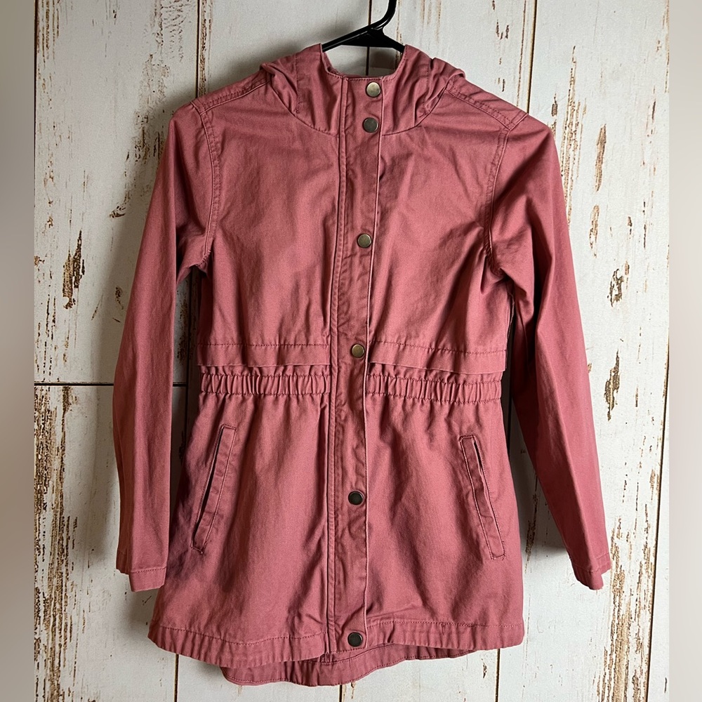 Pink kid jacket size 12